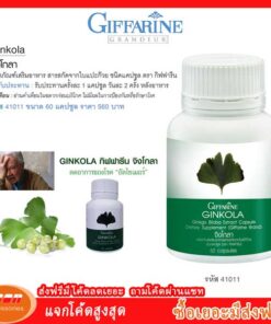 กิฟฟารีน จิงโกลา ผลิตภัณฑ์เสริมอาหาร สารสกัดจากใบแปะก๊วย ชนิดแคปซูล Giffarine Ginkola 41011