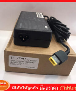 Adaptor​ Notebook​ ​LENOVO 20V (USB Tip) 6.75A ของแท้ประกัน 6 เดือน