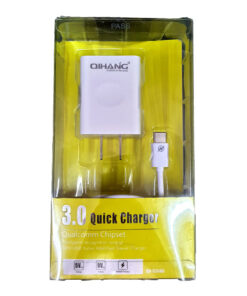 QIHANG สาย USB to Type C Charger QH-C3140 สายพร้อมหัวชาร์ตแบต โทรศัพย์ที่ใช้หัว USB Type C แบบชาร์ตเร็ว