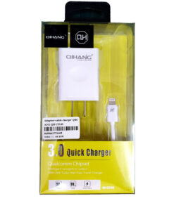 QIHANG สาย USB to iphone Charger QH-C3140 สายพร้อมหัวชาร์ตแบต โทรศัพย์ iphone ที่ใช้หัว USB iphone แบบชาร์ตเร็ว