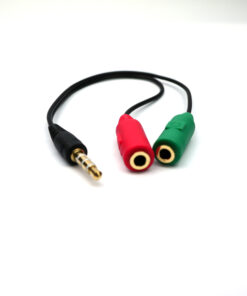 Alternative view of Adaptor 3.5mm. TRS TO TRRS สายแปลงแจ็คไมค์โครโฟนไปช่องหูฟังโทรศัพย์หรือคอมพิวเตอร์ชนิดคอมโบแจ็ค