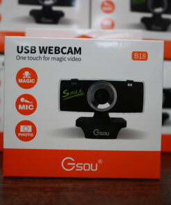 Alternative view of Gsou B18 T20 Webcam USB Desktop PC or Laptop FULL HD Camera With Built-in Microphone กล้อง เว็บแคม มีไมค์ในตัว